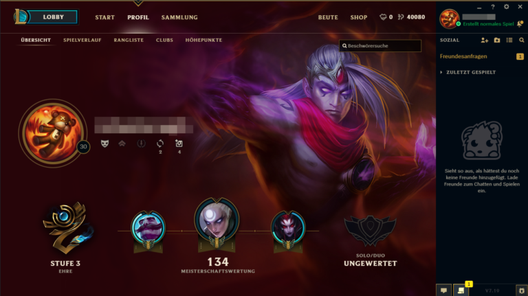 LoL Account kaufen ab 9,95€ - Schnelle Lieferung in 1 Minute